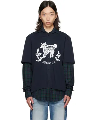 EGONlab Raglan Tailoring シャツ - サムネイル1