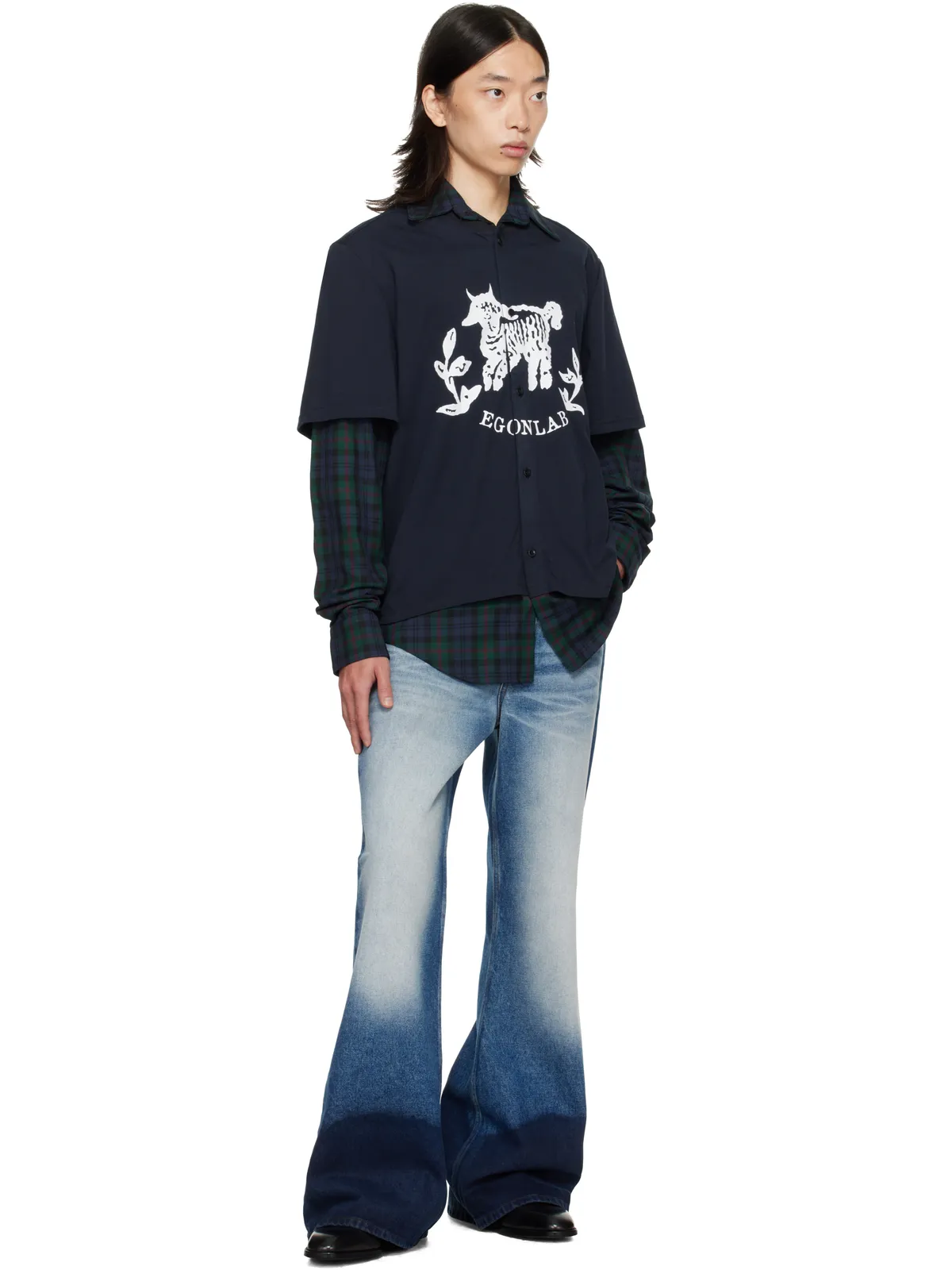 EGONlab Raglan Tailoring シャツ - 画像4