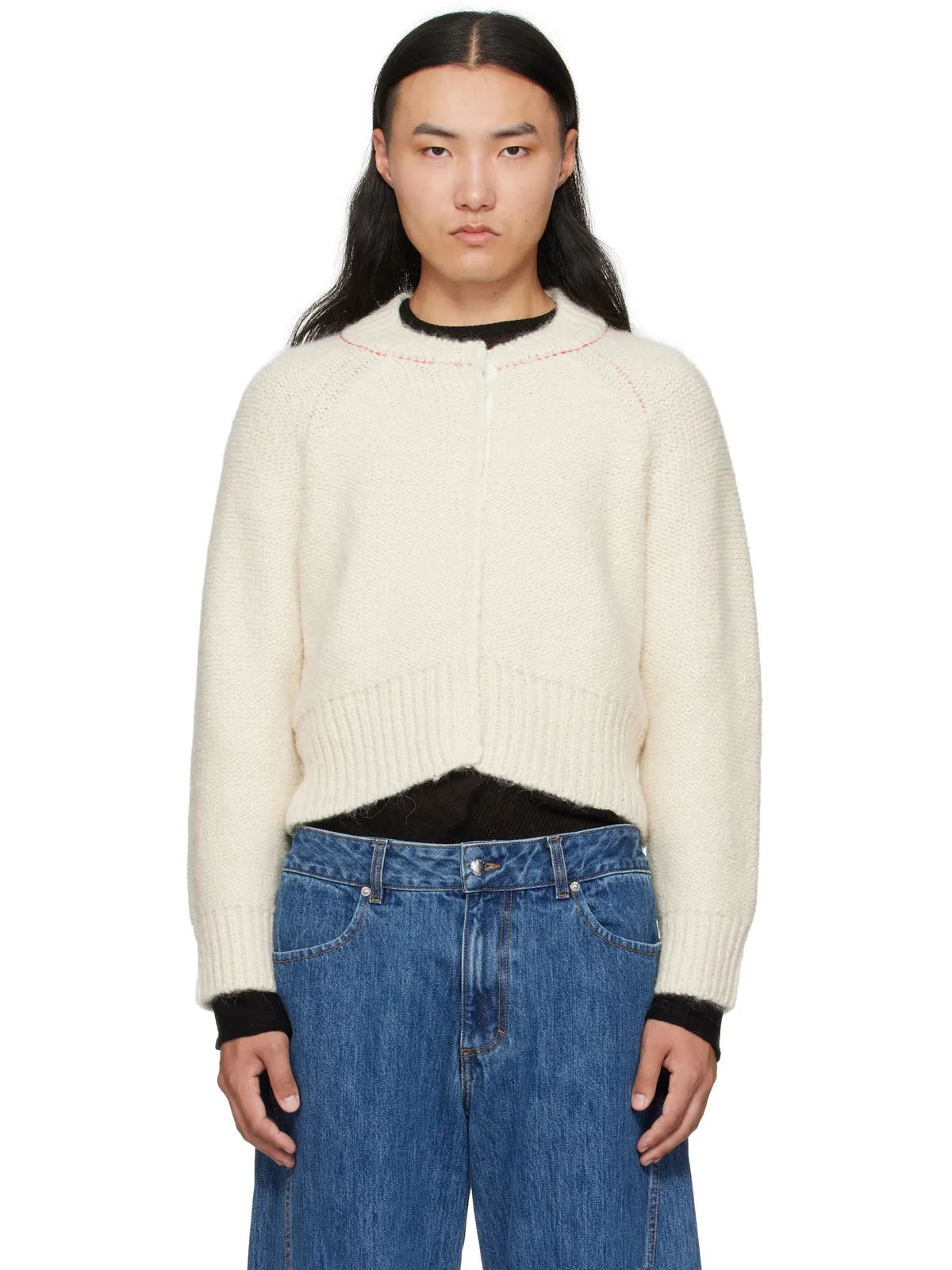Eckhaus Latta フィッシャーマン カーディガン - 画像1