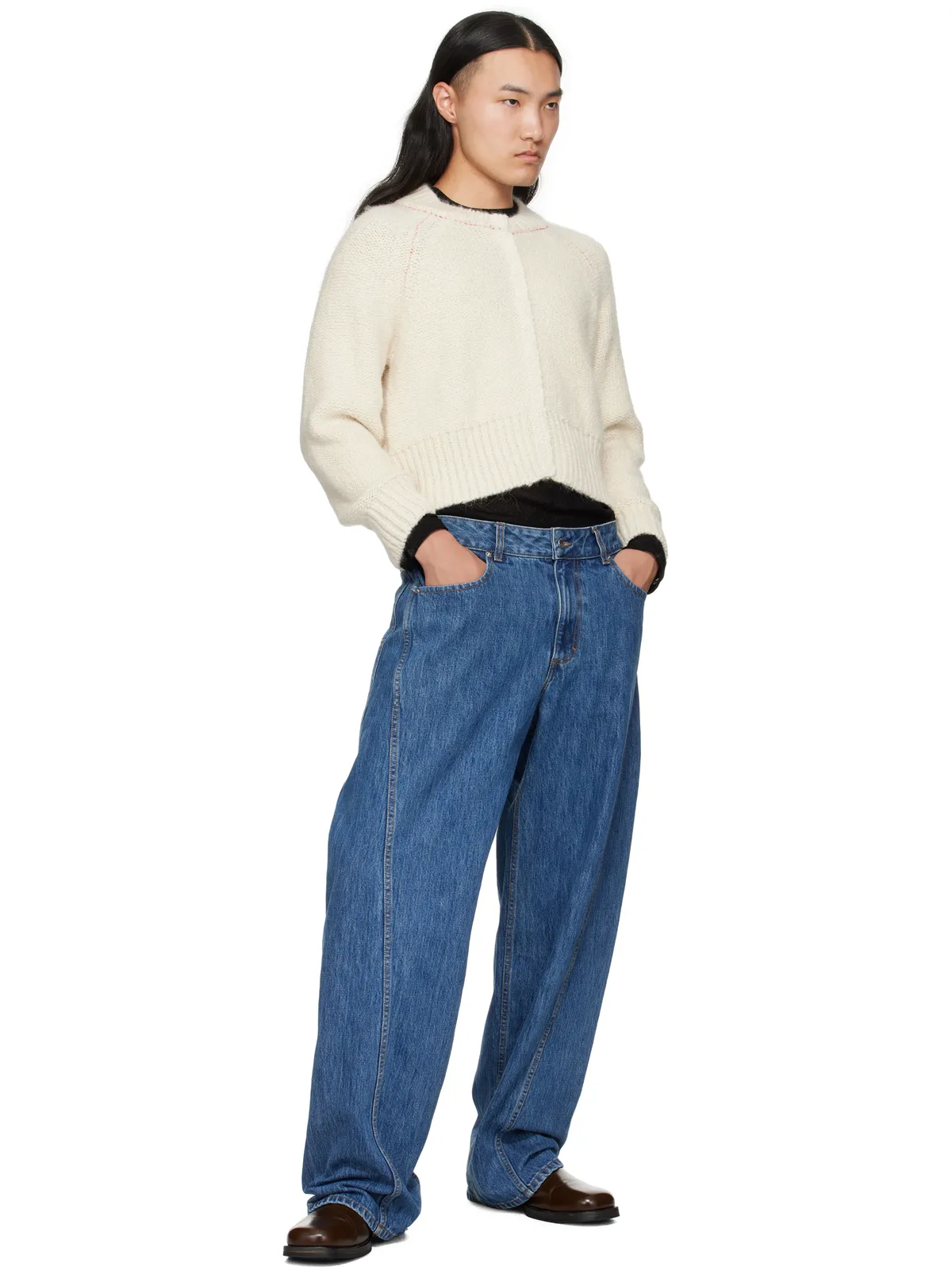 Eckhaus Latta フィッシャーマン カーディガン - 画像4