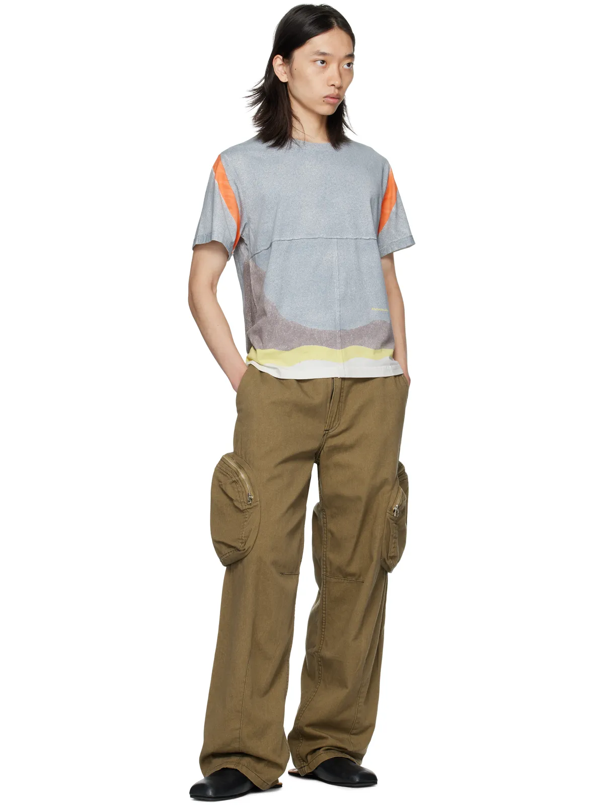 Eckhaus Latta Lapped Tシャツ - 画像4