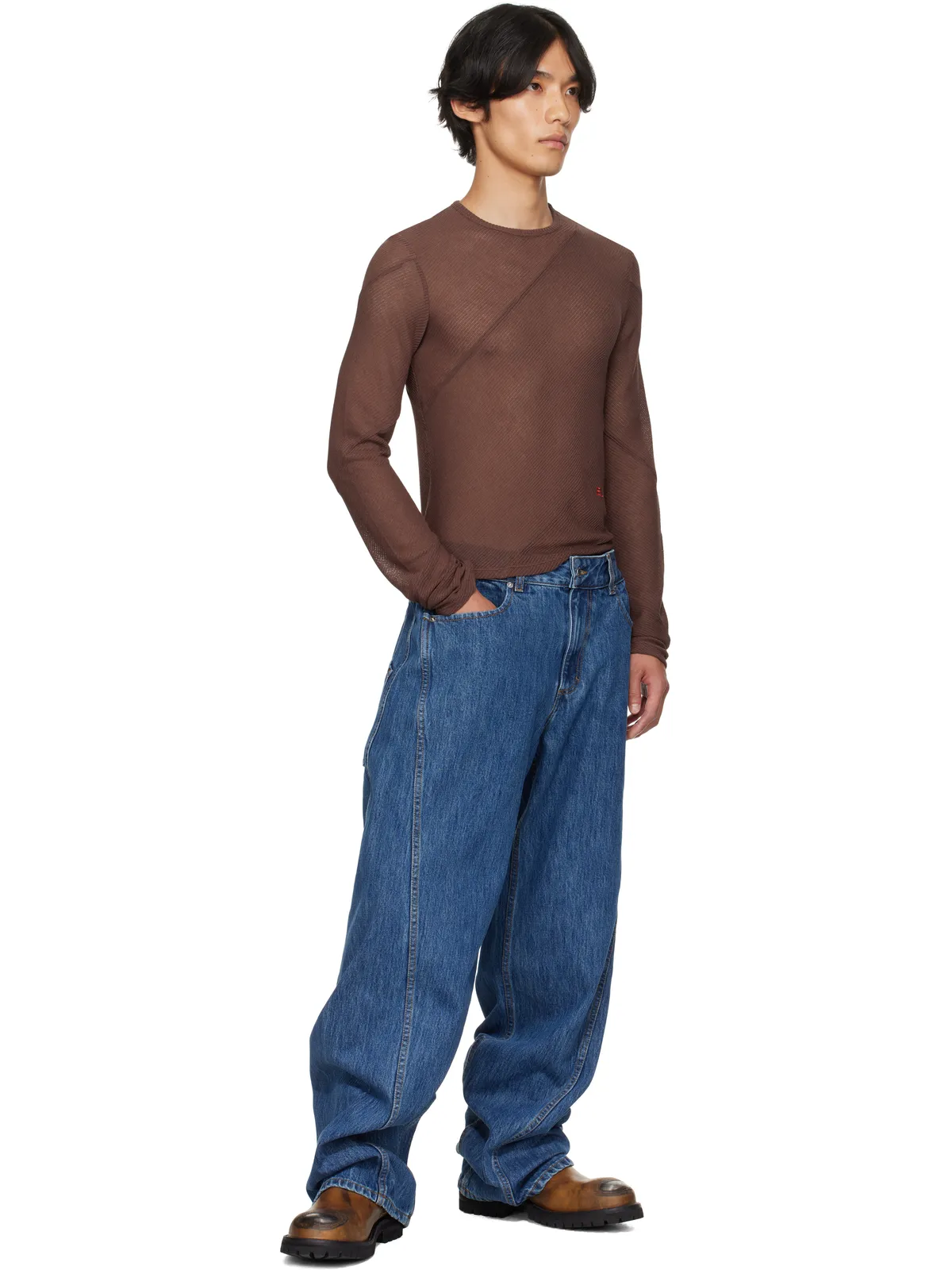 Eckhaus Latta Spiral 長袖トップス - 画像4