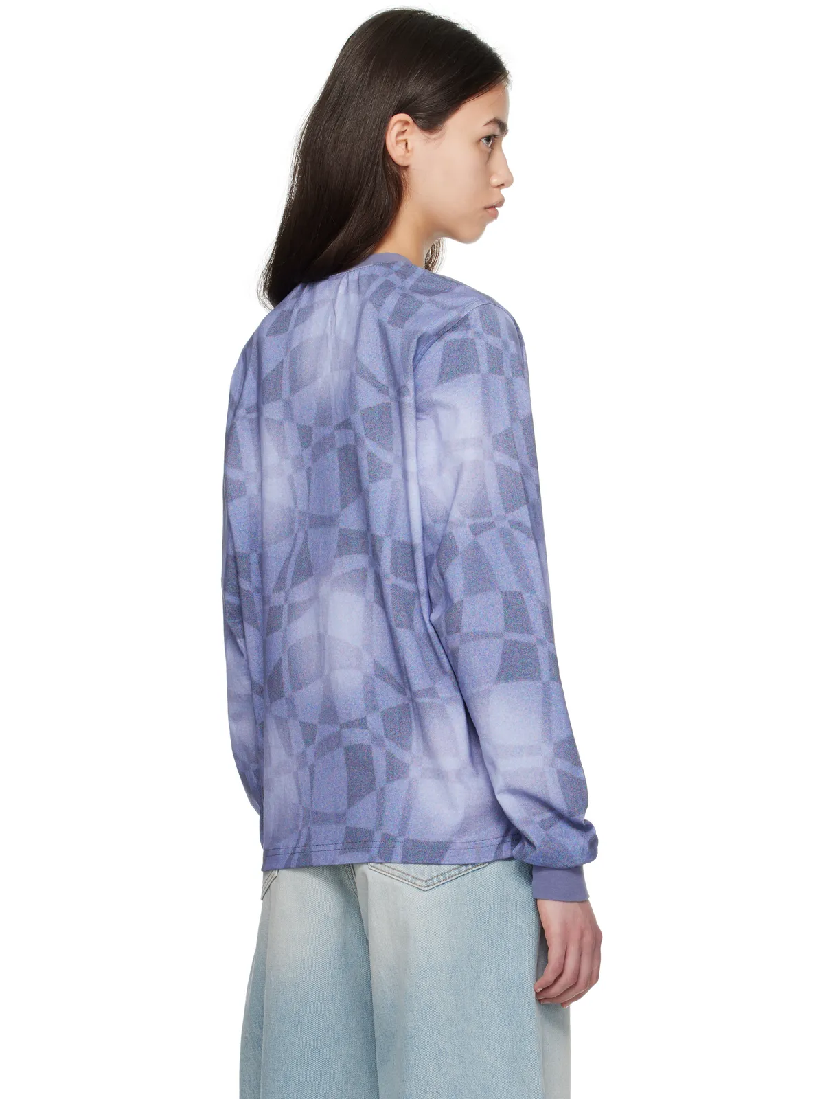 Dime Abstract LS Tシャツ - 画像3