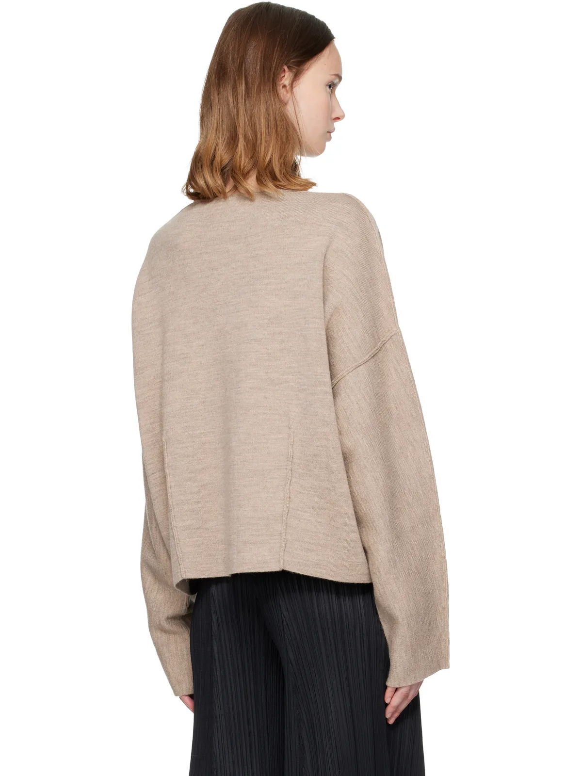 Lauren Manoogian Double Knit Boatneck セーター - 画像3