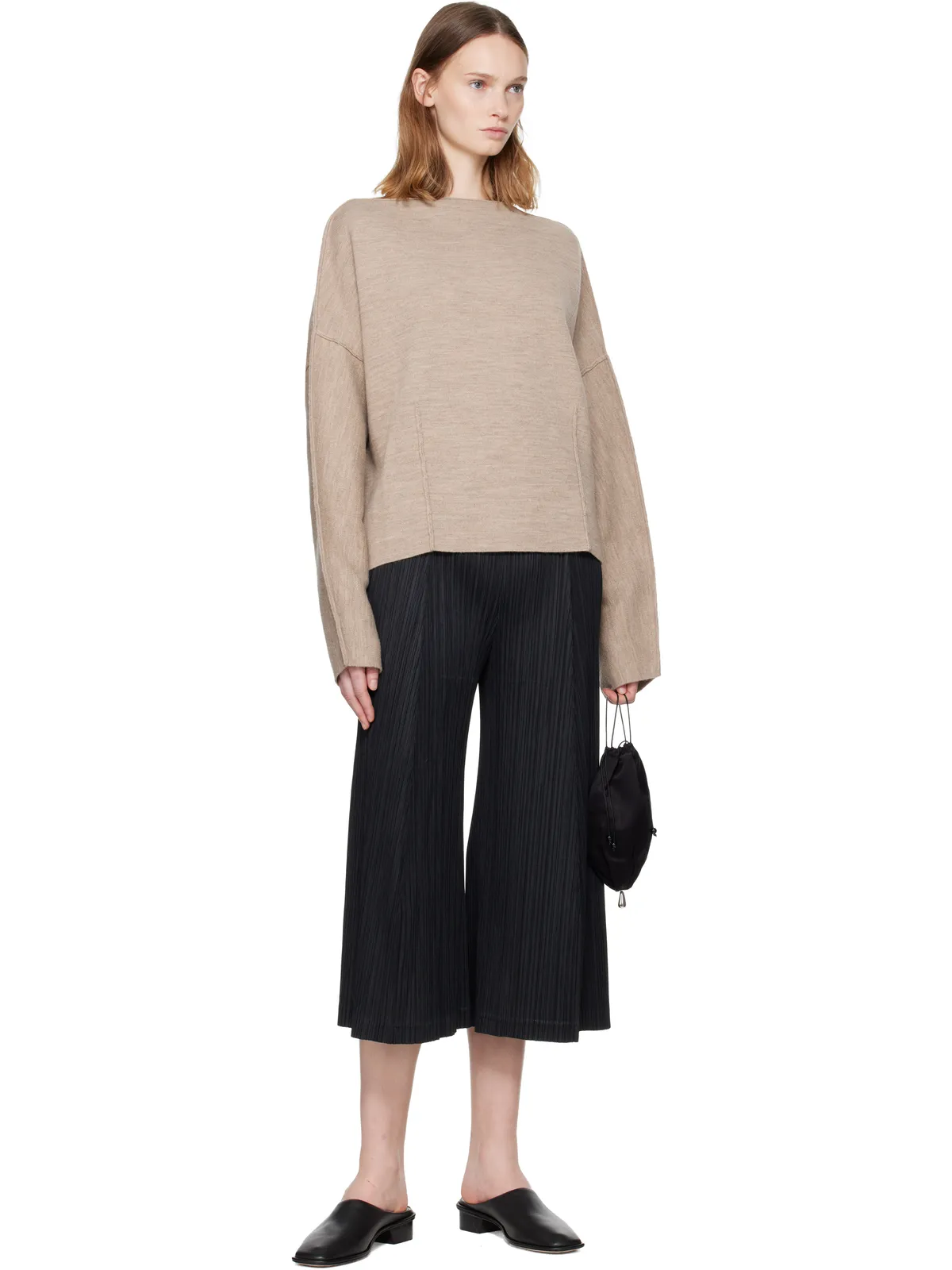 Lauren Manoogian Double Knit Boatneck セーター - 画像4