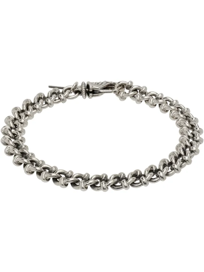 Emanuele Bicocchi Emanuele Bicocchi Essential ノット チェーンブレスレットの商品画像