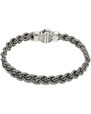 Emanuele Bicocchi Flat Braid スモール ブレスレット - サムネイル2