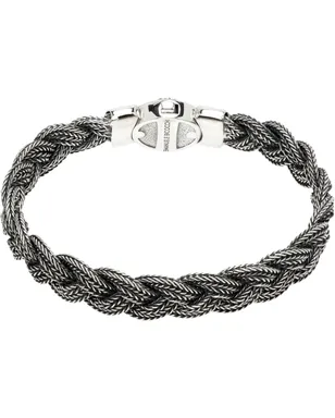 Emanuele Bicocchi Large Flat Braided ブレスレット - サムネイル2