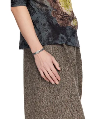 Emanuele Bicocchi Large Flat Braided ブレスレット - サムネイル3