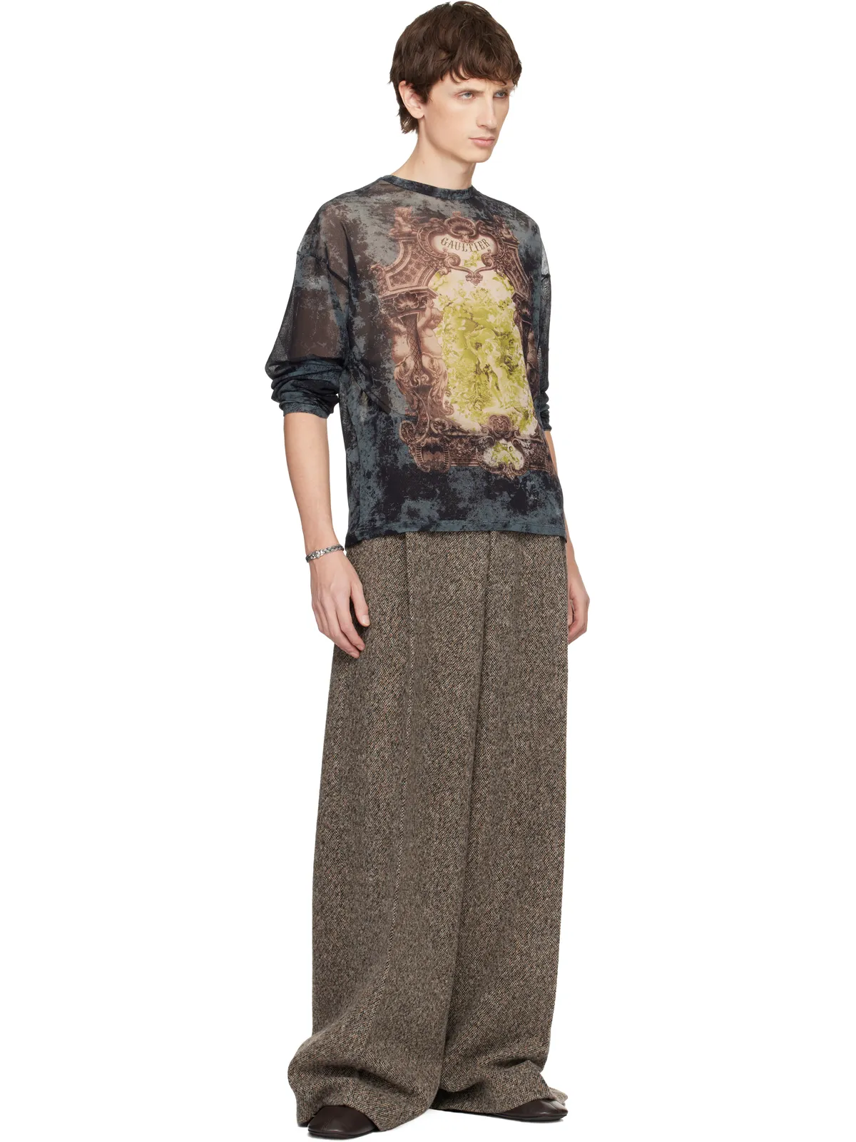 Emanuele Bicocchi Large Flat Braided ブレスレット - 画像4