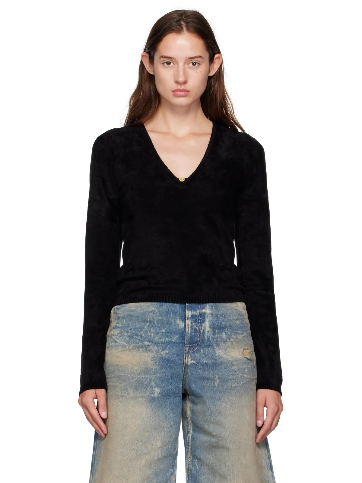 AMIRI ベルベット 長袖 トップス - 画像1