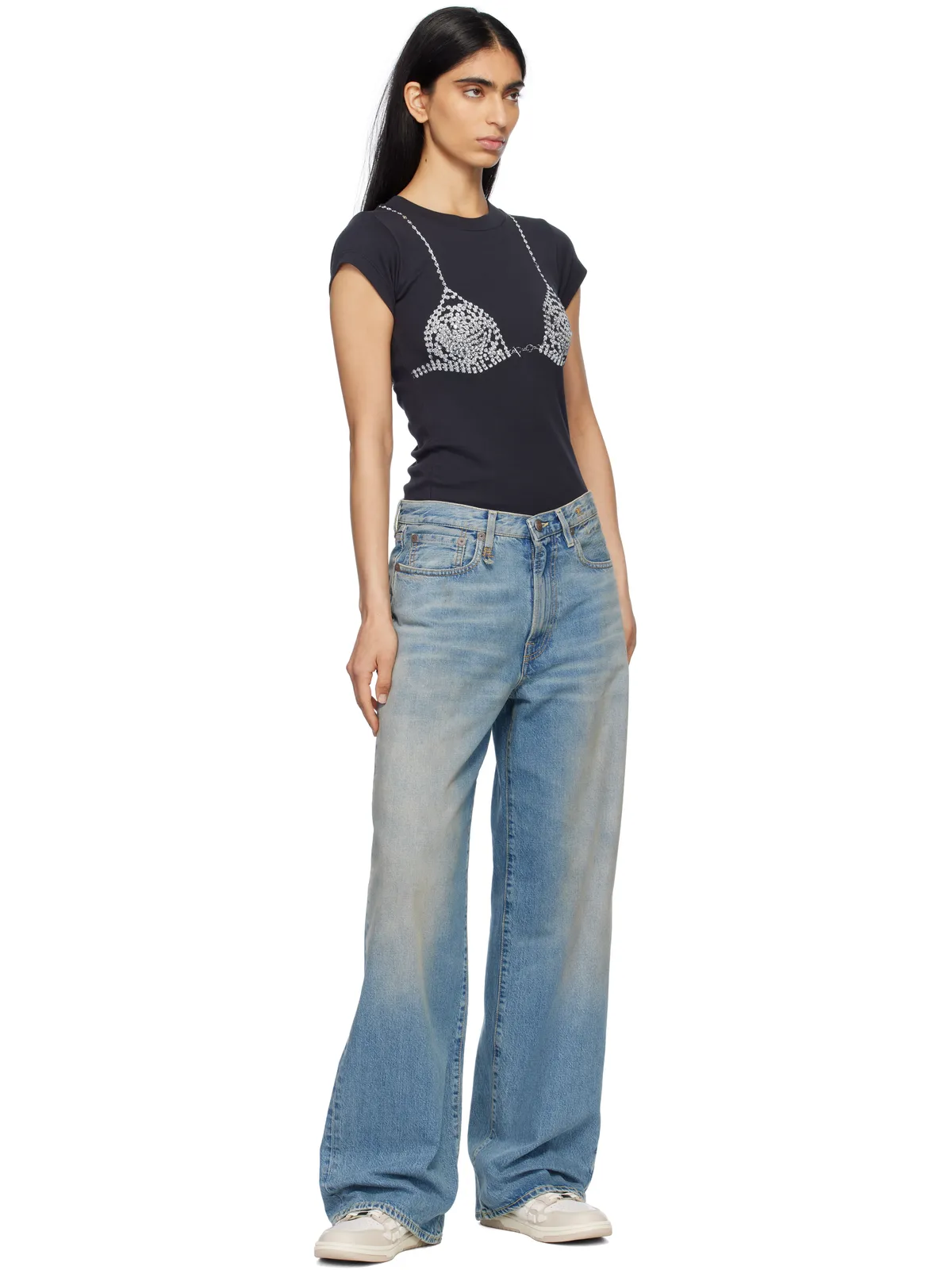 AMIRI Skel-Top ローカットスニーカー - 画像5