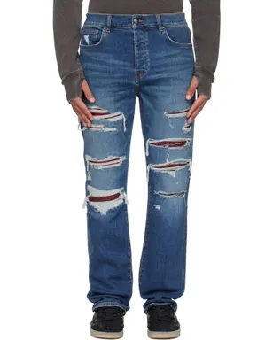AMIRI Croc Slim Thrasher ジーンズ - サムネイル1