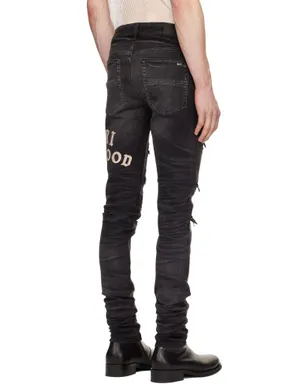 AMIRI 'AMIRI Hollywood' Repaired ジーンズ - サムネイル3
