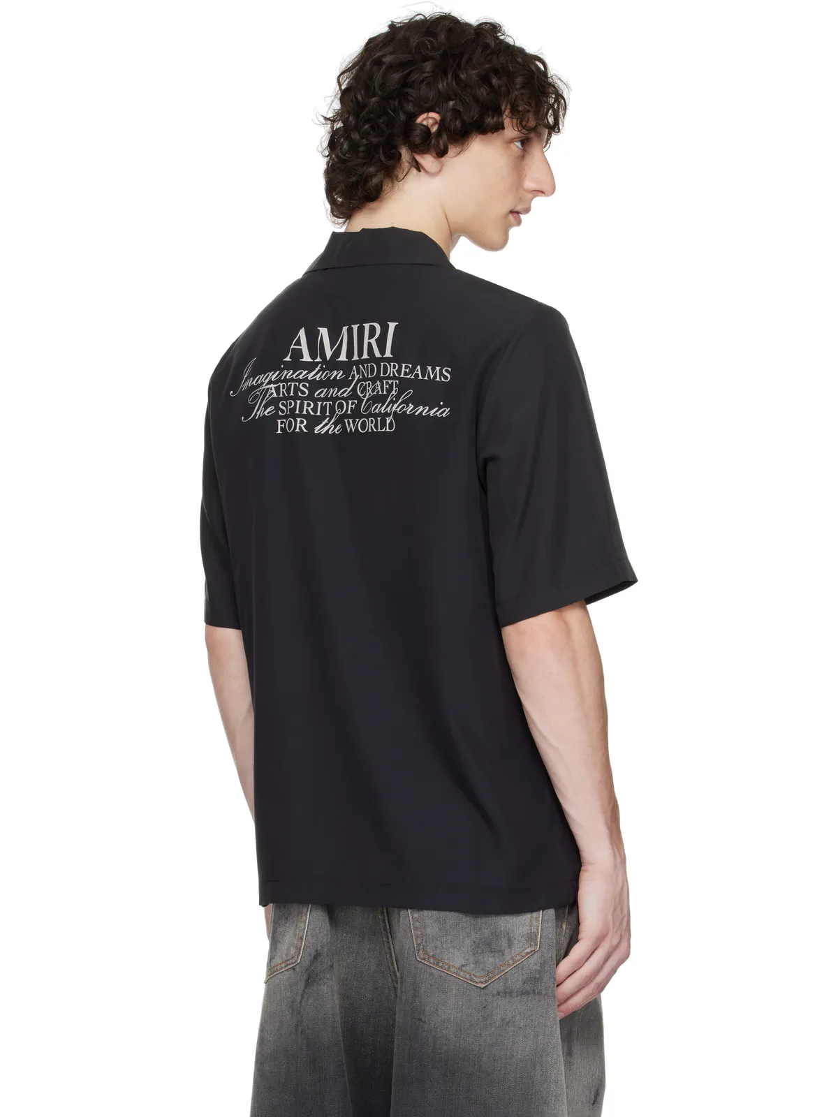 AMIRI 'Amiri Spirit' ボウリングシャツ - 画像3