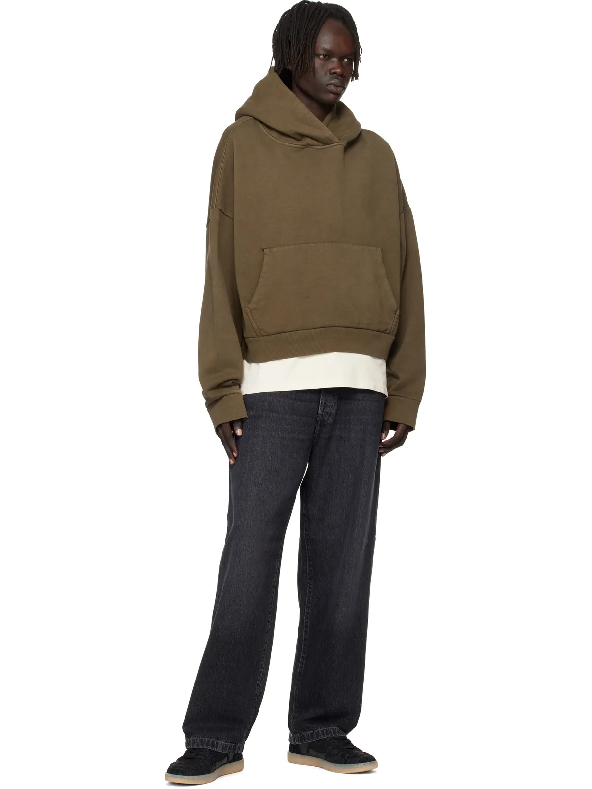 AMIRI Croc Debossed Pacific Bones スニーカー - 画像5