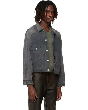 Enfants Riches Déprimés 'Type VII' Flannel Lined Denim ジャケット - サムネイル2