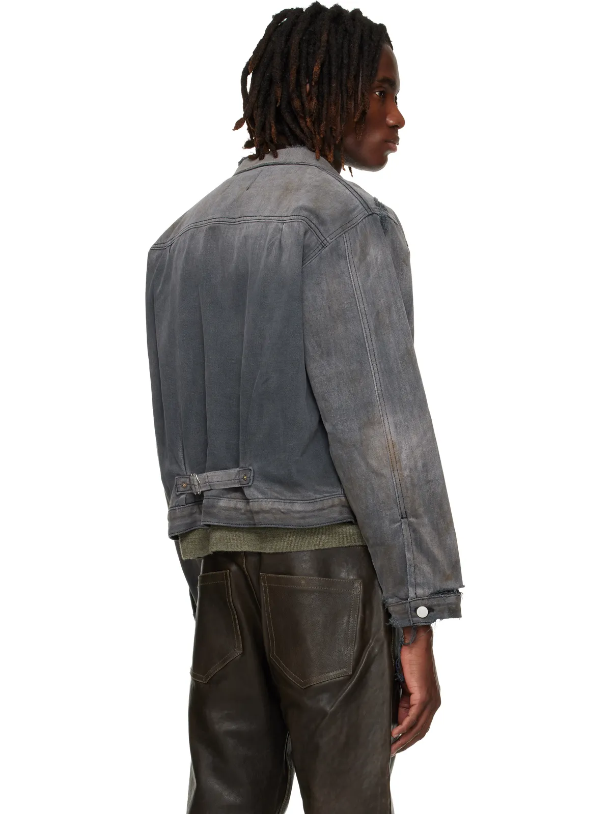 Enfants Riches Déprimés 'Type VII' Flannel Lined Denim ジャケット - 画像3