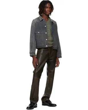 Enfants Riches Déprimés 'Type VII' Flannel Lined Denim ジャケット - サムネイル4
