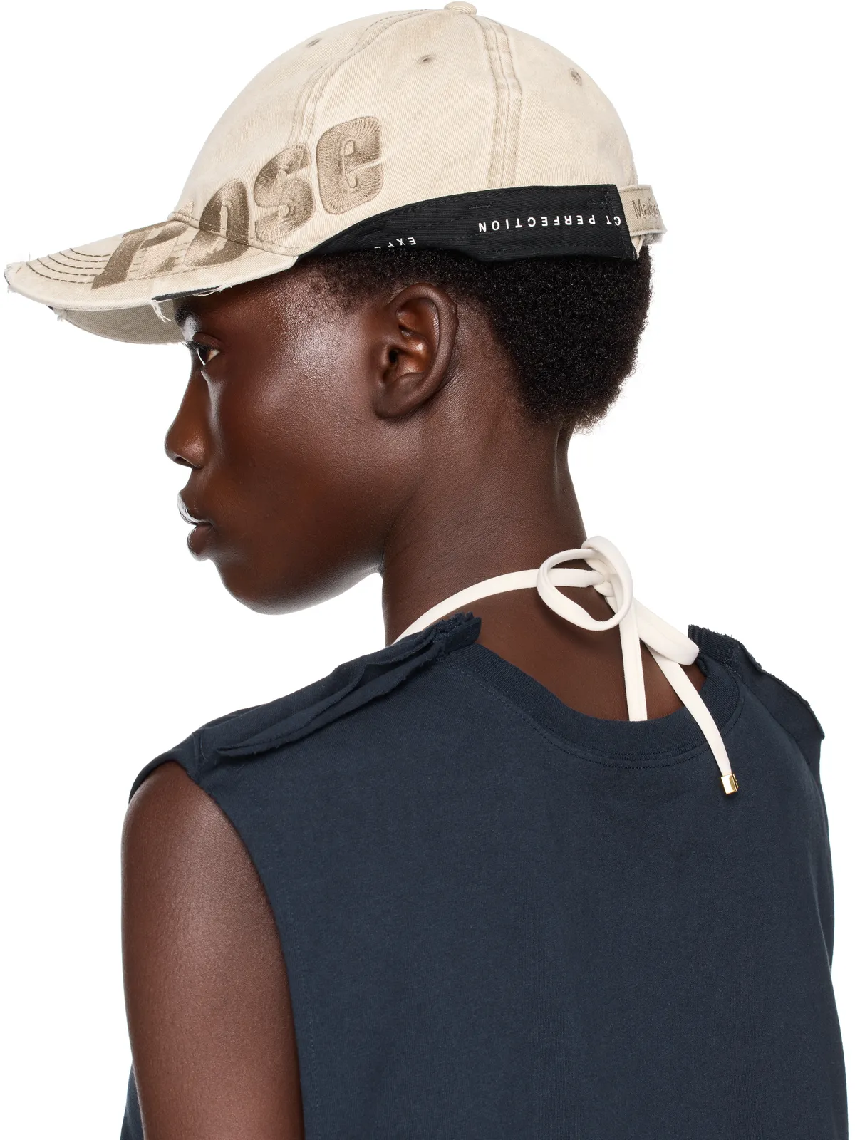 Martine Rose SSENSE限定 Roll Back キャップ - 画像3