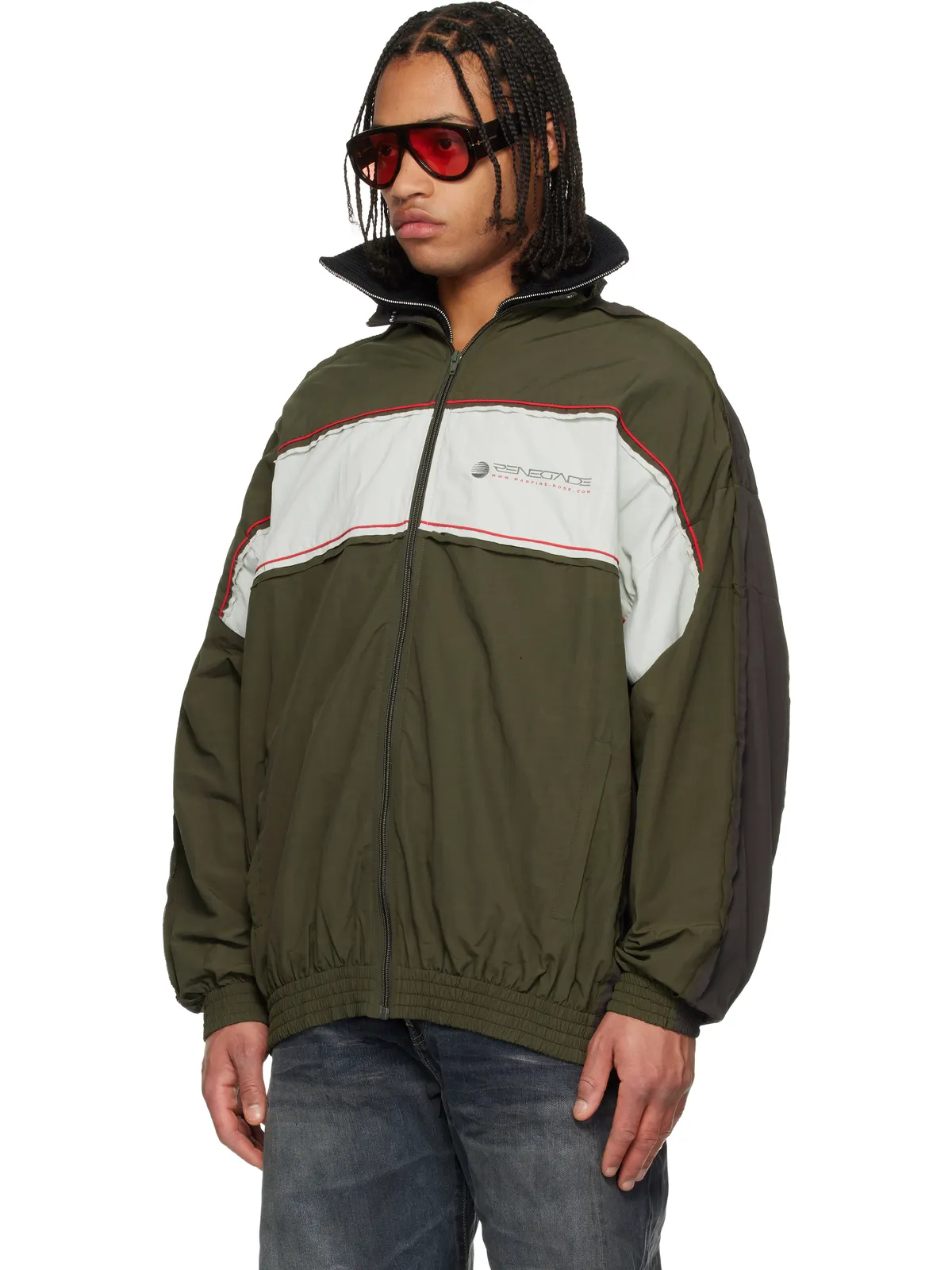 Martine Rose Layered トラックジャケット - 画像4