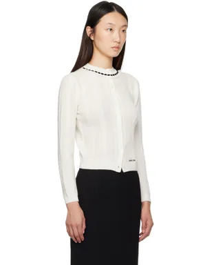 Shushu/Tong Collar Embellished カーディガン - サムネイル2