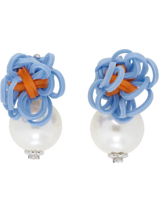 Shushu/Tong Shushu/Tong YVMINエディション Band Flower Faux-Pearl スタッドピアスの商品画像