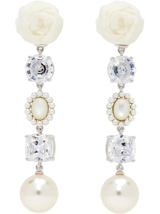 Shushu/Tong Shushu/Tong YVMINエディション Paper Ball Gemstone Tassel ピアスの商品画像