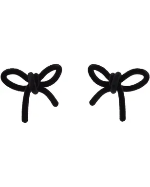 Shushu/Tong SSENSE限定 YVMINエディション Velvet Bow ピアス - サムネイル1