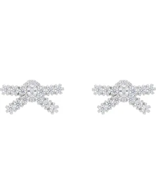 Shushu/Tong YVMINエディション Gem Bowknot スモール ピアス - サムネイル1