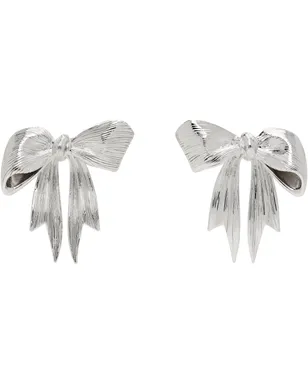 Shushu/Tong YVMINエディション Stringy Bowknot Eardrop ピアス - サムネイル1