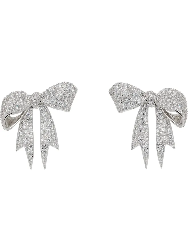 Shushu/Tong Shushu/Tong YVMINエディション Diamond Bowknot ピアスの商品画像