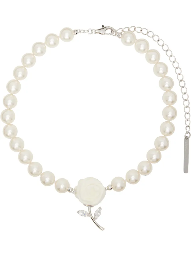 Shushu/Tong Shushu/Tong Paper Ball Rose Gemstone Leaf ネックレスの商品画像