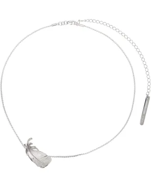 Shushu/Tong YVMINエディション Metal Curly Feather Thin ネックレス - サムネイル1