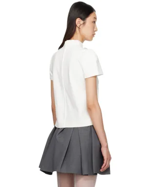 Shushu/Tong Patchwork Embellished Round Collar トップス - サムネイル3