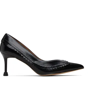 Shushu/Tong ブラック Pointed-Toe Lapel ヒール - サムネイル1