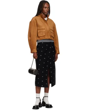 Shushu/Tong ブラック Round Toe Strap High ヒール - サムネイル5