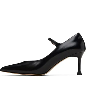 Shushu/Tong ブラック Pointed-Toe メリージェーン ヒール - サムネイル3
