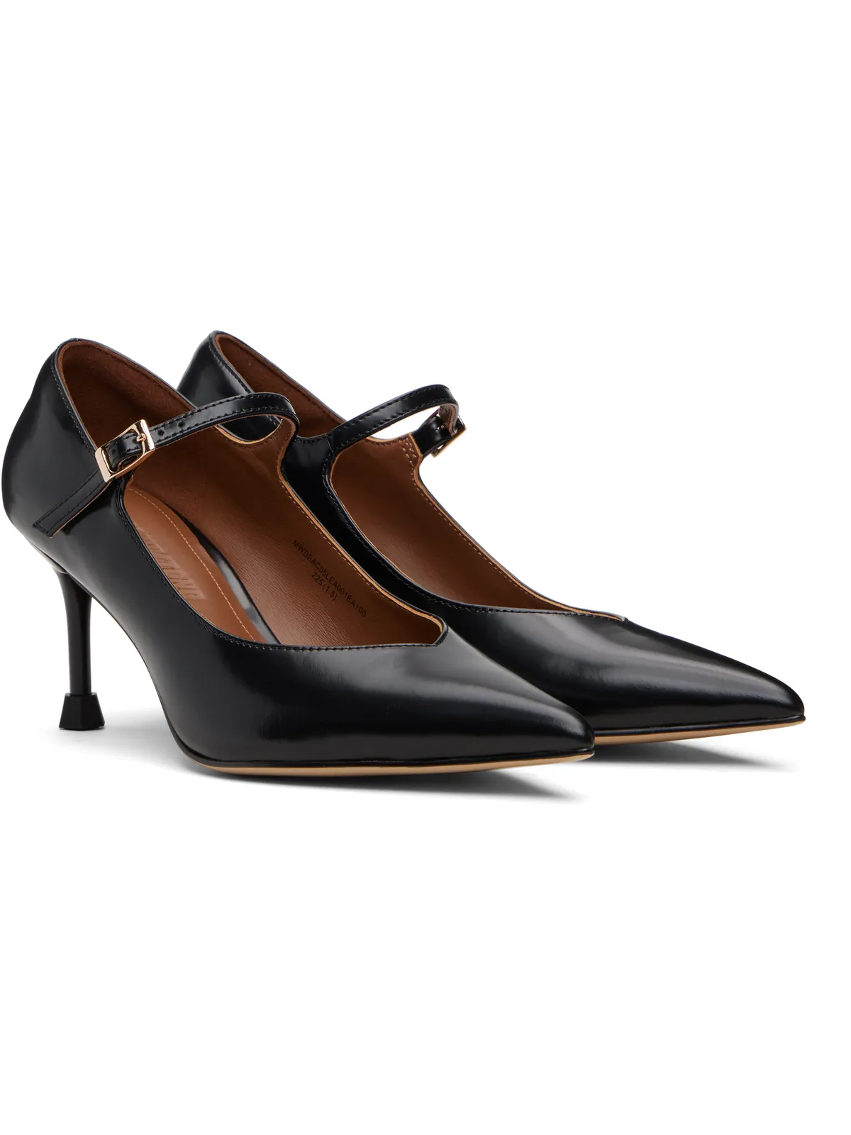 Shushu/Tong ブラック Pointed-Toe メリージェーン ヒール - 画像4