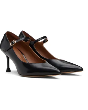 Shushu/Tong ブラック Pointed-Toe メリージェーン ヒール - サムネイル4