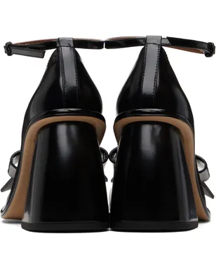 Shushu/Tong ブラック Front Bow ヒール - サムネイル2