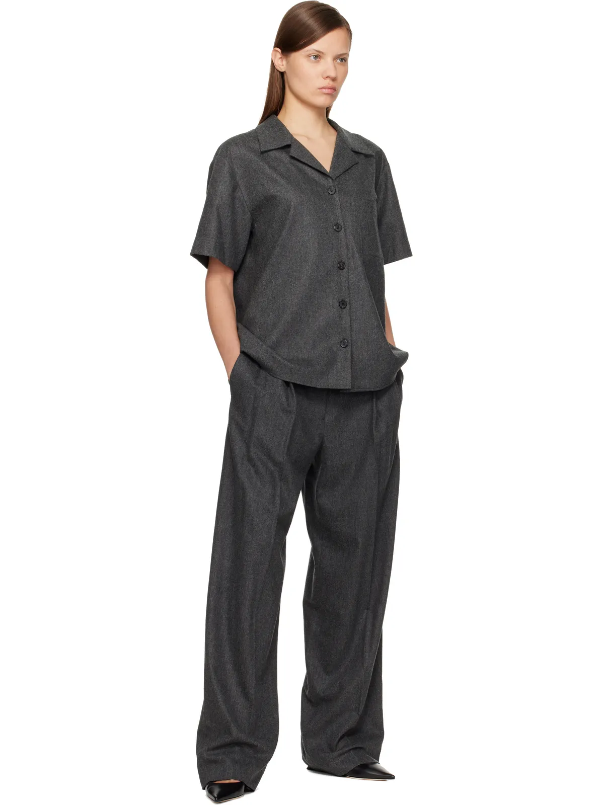 KHAITE Riordan シャツ - 画像4