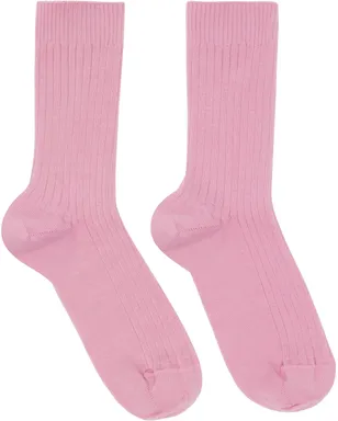 Baserange オーガニックコットン Overankle リブ ソックス 3足セット - サムネイル4