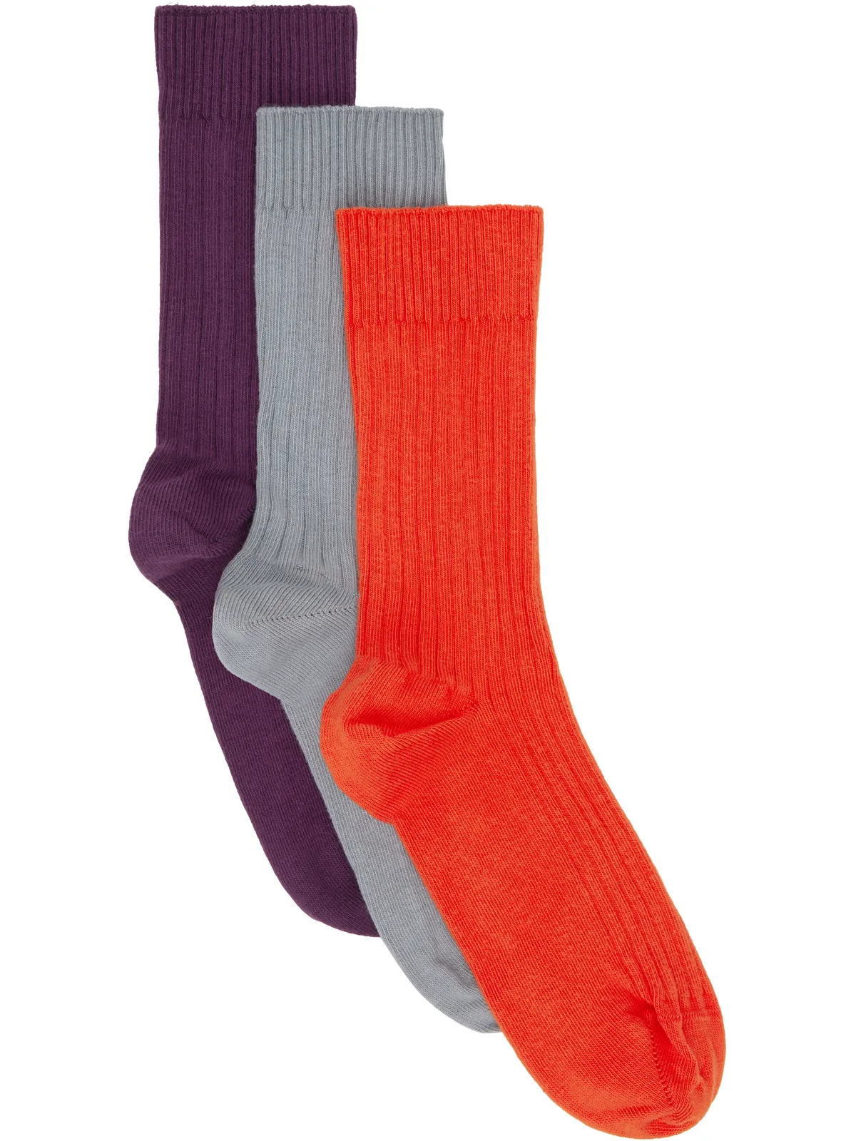 Baserange Overankle リブ ソックス 3足セット - 画像1