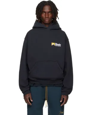 Rhude International Racing ロゴ フーディ - サムネイル1