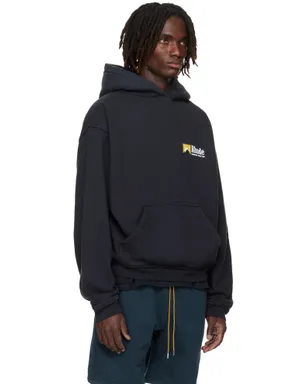 Rhude International Racing ロゴ フーディ - サムネイル2