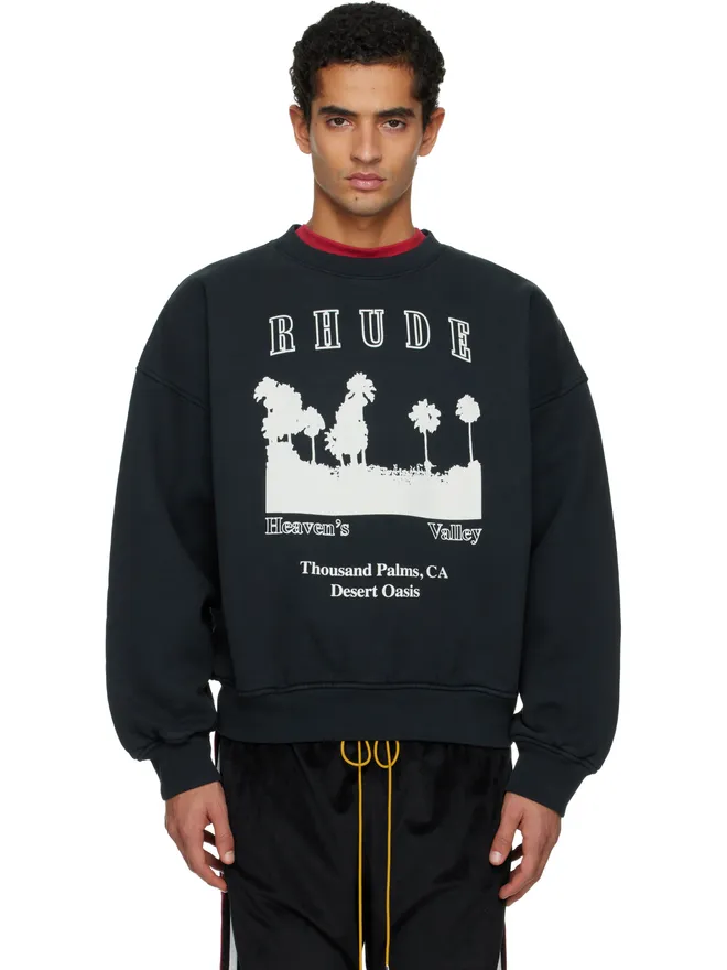 Rhude Rhude 'Thousand Palms' クルーネック スウェットシャツの商品画像