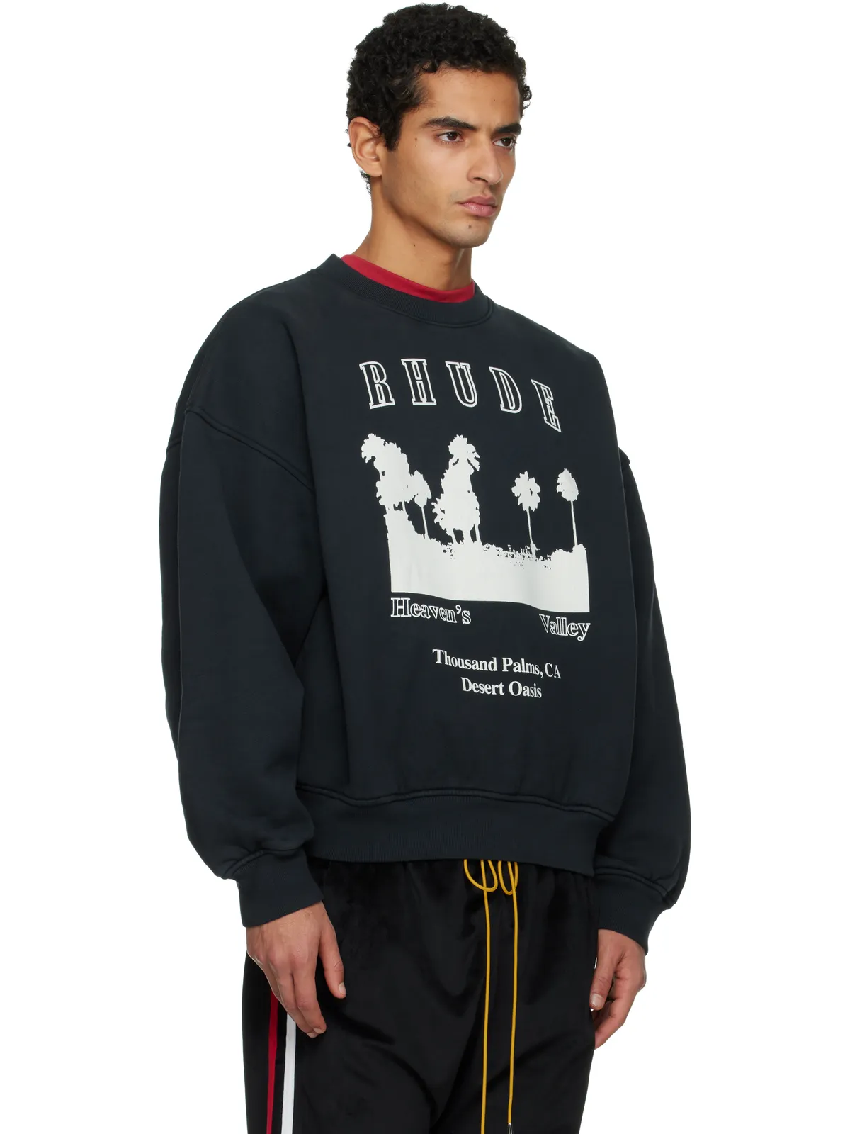 Rhude 'Thousand Palms' クルーネック スウェットシャツ - 画像2