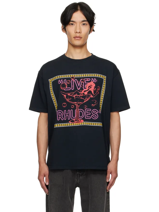 Rhude Rhude 'Live Rhudes' Tシャツの商品画像