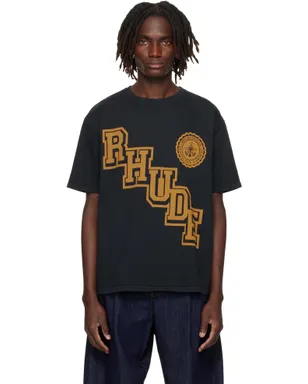 Rhude 'Rhude' Collegiate Crest Tシャツ - サムネイル1